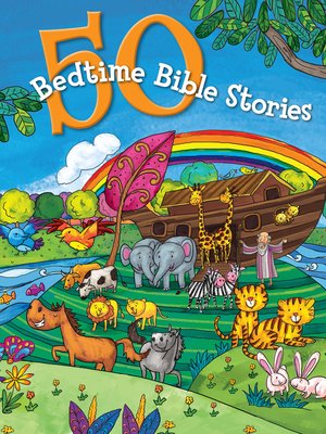 cover image of 50 Bedtime Bible Stories